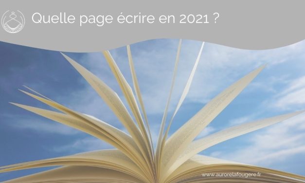 Quelle page écrire en 2021 ?